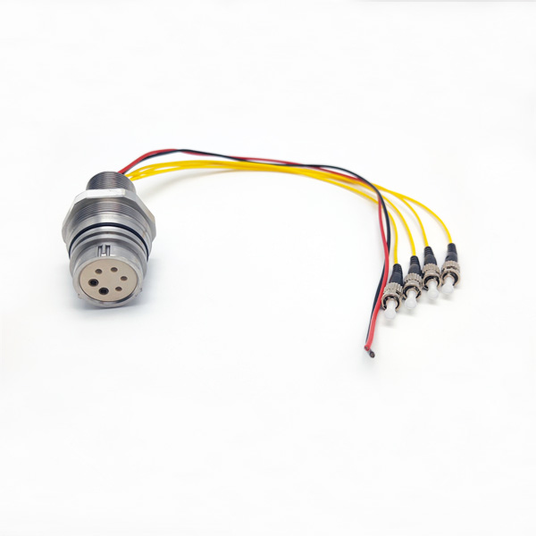 Conector Submarino de Fibra Óptica UC 1062 de 6 Pines
