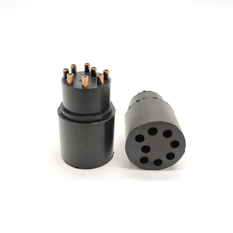 Conector Submarino Industrial AT8F de 8 Pines