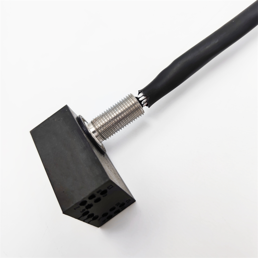 Conector Submarino de Ángulo Plano UC 1075 de 13 Pines